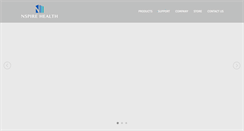 Desktop Screenshot of nspirehealth.com